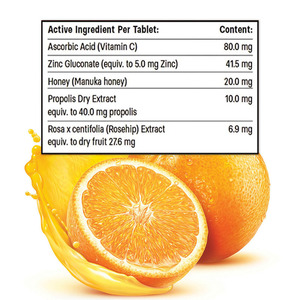 โรสฮิปโพลิสสังกะสีและวิตามินซีสำหรับสุขภาพประจำวันสำหรับน้ำผึ้งมานูก้า - Product Image 2