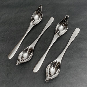 Accessori per Pasticceria, Cucchiaio Decorativo in Acciaio Inox 304, Cucchiaio per Decorazioni, Cucchiaio Multifunzione per Chef, Cucchiai per Disegni Culinari - Product Image 3