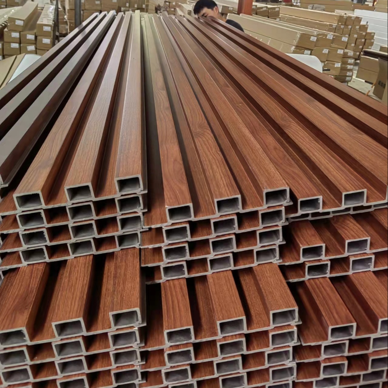 Wood Plastic Composite WPC Wall Panel Interior Decoration WPC Wall Cladding