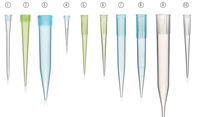 Personnalisé 1ml 1000ul bleu filtre stérile en plastique transparent micropipette conseils fournitures médicales pipettes d'expérience avec l'obtention du diplôme