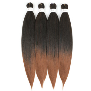 Cheveux tressés pré-étirés Lianzhu pour l'Europe, l'Amérique et l'Afrique, double trame, <span class=keywords><strong>tresses</strong></span> EZ, dreadlocks africaines, 100g, modèle - Product Image 4