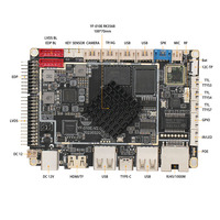 RK3568 Cortex-A55x4 android & Linux carte USB3.0 RS232 I2C développer ou OEM ODM LVDS/EDP/MIPI pilote deux écrans simultanément