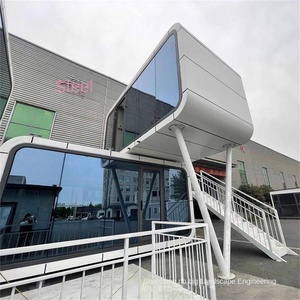 Chambre mobile conteneurisée B&B, chambre métallique portable, dortoir, démontable, construction rapide, bureau mobile - Product Image 4