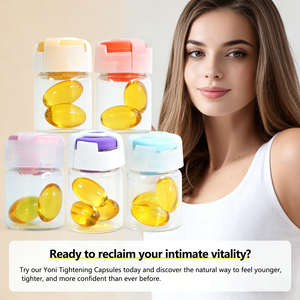 Cápsulas Premium para Reafirmar la Vagina: Cuidado <span class=keywords><strong>Natural</strong></span> y Suave para Mujeres, que Apoya el Tono Muscular Vaginal y la Lubricación - Product Image 3