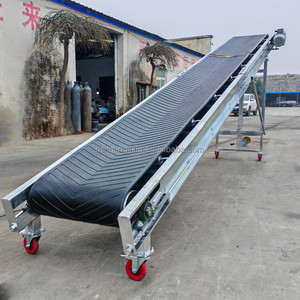 헤비듀티 자갈 운반 벨트 모래 운반 흙 운반 접이식 이동식 상업용 현장용 기계 공학 - Product Image 2