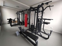 Machine d'exercice multifonctionnelle 8 stations de haute qualité pour jambes, dos et poitrine – Équipement de fitness et de musculation pour salle de sport