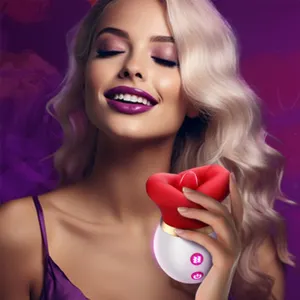 4 IN1 rosa succhiare e leccare vibratore giocattolo del sesso vibratore giocattoli del sesso per le donne che leccano la lingua giocattoli anali Clit Spot vibratori femminili