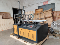 Machine de fabrication de boîtes à snack en papier kraft en forme de bateau, à revêtement PE monocouche, pour plats à emporter et repas rapides