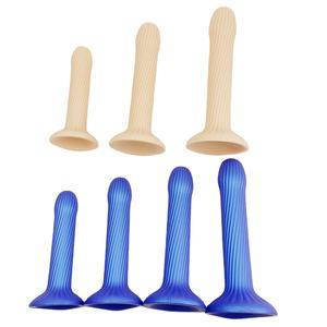 Dildo de Silicona Forrado de 8 Pulgadas con Color Azul Perlado, Juguetes Sexuales de Goma para Mujeres - Product Image 6