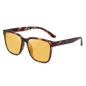 Monturas de Gafas Cuadradas con Protección Anti Luz Azul, Modelo Top Tr90 Amarillo, para Bloquear la Luz Azul de la Computadora - Product Image 5