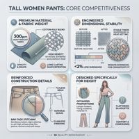 Pantalon de costume formel noir taille haute pour femmes grandes, avec boutons dorés, style vintage, coupe large, entrejambe personnalisé
