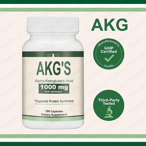 OEM Toptan Yüksek Saflıkta AKG'nin Alfa Ketoglutarik Asit Kapsülleri 1000mg Kapsül Takviyeleri Yetişkinler İçin Kas Gelişimini Destekler - Product Image 5