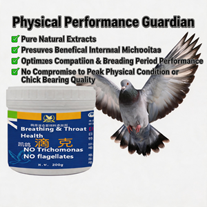 Suplemento de Granos de Alta Calidad para Palomas de Competición, Protección Natural Anti Trichomonas Flagellate, Salud Hepática, Desintoxicación, 200g - Product Image 4