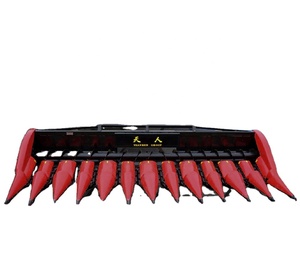 combine harvester use corn picking header