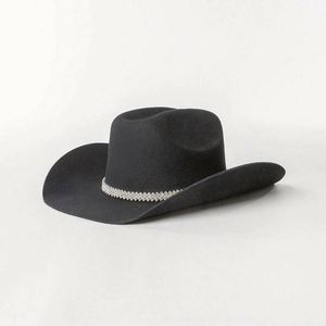 Chapeaux de cowboy en laine 100 % pour femmes, vente en gros, chapeaux sombrero classiques pour hommes, chapeau de cowboy vintage Dallas style western - Product Image 3