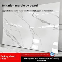 Revêtement mural de douche en PVC imperméable, design graphique décoratif pour intérieur