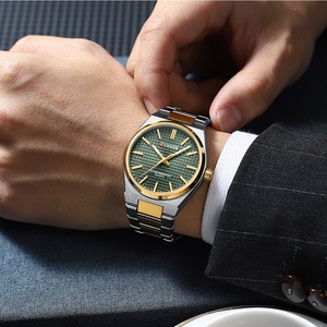 Sleek Minimalist Men's Business Quartz <b>Watch</b> Stainless Steel Band HD Luminous Hands Waterproof Dress Wristwatch - Product Image 6