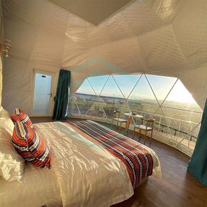 Di lusso mezza sfera cupola tenda famiglia <span class=keywords><strong>campeggio</strong></span> casa <span class=keywords><strong>kit</strong></span> <span class=keywords><strong>per</strong></span> Glamping all'aperto Resort - Product Image 5