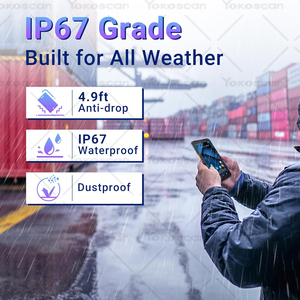 Terminal portable intelligent IA <span class=keywords><strong>Google</strong></span> <span class=keywords><strong>Play</strong></span> PDA 8 cœurs 6,0 pouces Android 14, appareil 2D/QR mégapixels, 4G NFC <span class=keywords><strong>pour</strong></span> magasin - Product Image 2