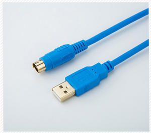 工业用Inovance H0U/H1U/H2U系列合适的PLC编程电缆聚氯乙烯绝缘USB-H2U 1U 0U - Product Image 3