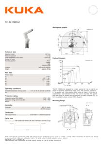 Robot Industrial KR6 R700-2 con Pinza de 3 Dedos para Paletización y Manipulación en Industrias de Maquinaria - Product Image 3