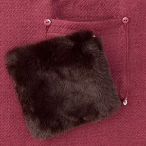 <b>Women's</b> warm thick winter tassel blank solid woven shawl <b>poncho</b> acrylic scarf with pockets - Product Image 6