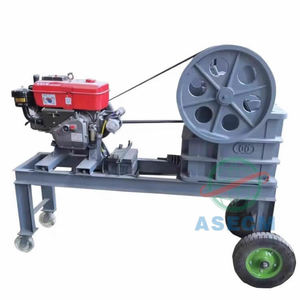 Máy nghiền mini, máy nghiền đá gạo mini, máy nghiền hàm mini 150x250, máy nghiền mini di động - Product Image 3