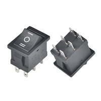 KCD-1 KCD3 KCD4 Interrupteurs à bascule 3 positions éclairés par LED ON-OFF-ON