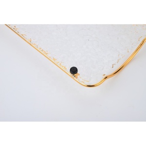 Zamak ตุรกีถาดเสิร์ฟพร้อมลวดลายดั้งเดิมเหมาะสำหรับกาแฟและชา - Product Image 5