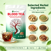 OEM Thé santé à base de plantes Racine de bardane Graines de cassia Graines d'aubépine Graines de chanvre Mandarine Peel Bien