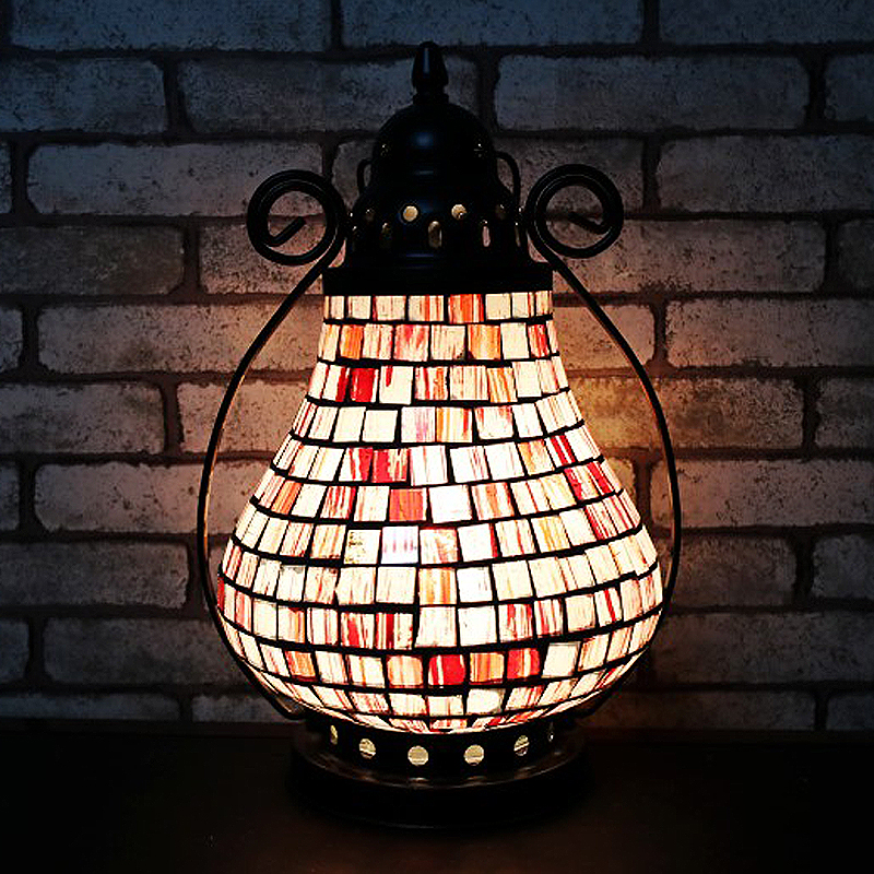 Домашний декор, мечеть, ресторан, Настольный светильник, кафе, E27, лампочка, светодиодный ночник, настольная лампа Тиффани