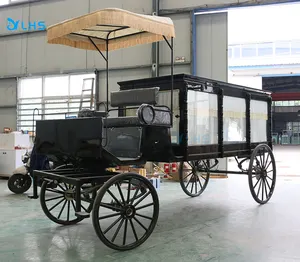 Chất lượng cao Điện Quan tài vận chuyển ngựa rút ra tang lễ tang xe điện Buggy xe tang cho nhà tang lễ