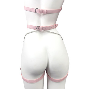 Body sexy original personalizado con forma de corazón y tirantes de cadena, un éxito de ventas en ropa femenina transfronteriza. - Product Image 2
