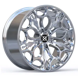 Hot Selling Alloy Color 13 Zoll Floating 16 19 20 Zoll Con 6-Loch V-Speichen Sportwagen 20x9 und 20x8 Pkw Chrom Felgen