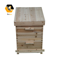 Caja de madera para colmena de abejas de 2 a 10 capas, OEM, pino rojo, cedro