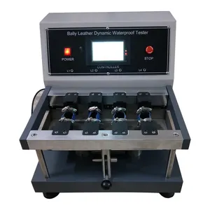 Leather Shoes Bending Waterproof Test Machine Dyeing Wear Color Fastness Test Equipment