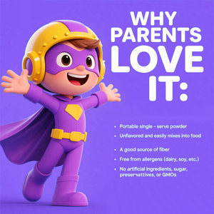 Los paquetes de fibra prebiótica probiótica para Niños apoyan a los estómagos sensibles promueven la digestión saludable suplemento nutricional de fibra dietética - Product Image 6