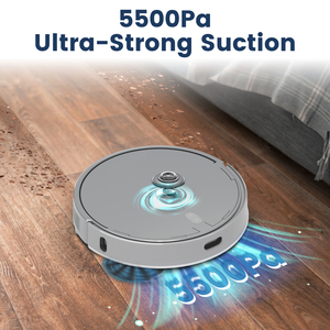 AIRROBO 5500pa APP Sprach steuerung Benutzer definierte Karte Haustier bereich Tiefen reinigung Ultraschall Teppich Kehr wasser Mop Roboter Staubsauger - Product Image 6