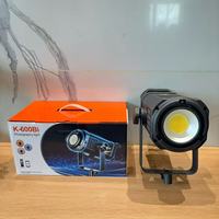 Lumière vidéo LED haute puissance COB, lumière continue pour studio photo avec monture Bowens, réflecteur pour portrait et diffusion en direct