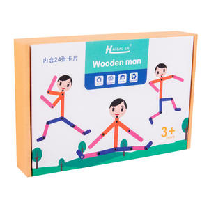 2024 vente chaude main habileté formation en bois match sport petit homme <span class=keywords><strong>d</strong></span>ébut jouets éducatifs jeux en bois pour les enfants - Product Image 5