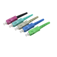 Cable de Conexión de Fibra Óptica SC APC Verde Monomodo Simplex de 3.0 mm para FTTH