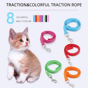 Laisse pour chien en nylon colorée, traction sécurisée, longue, 120 cm, clip de voyage, traction, ceinture de traction pour chats - Product Image 5