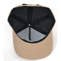 Casquette Snapback à logo brodé et patch en cuir personnalisé, modèle laser, très demandée