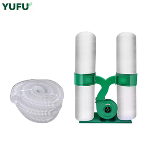 เครื่องดูดฝุ่นอุตสาหกรรม YUFU กำลังสูง 2.2 กิโลวัตต์ สำหรับงานไม้ แบบถังเดี่ยว/คู่ เคลื่อนย้ายได้ สำหรับเครื่องแกะสลัก - Product Image 1
