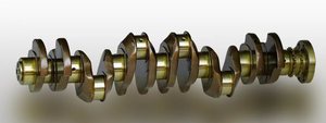 Vilebrequin de moteur diesel en fonte haute performance à prix d'usine pour BMW Nouvelle X5 X3 535d N57D30 F10 F30 11217799970 N57 N57D30A - Product Image 2