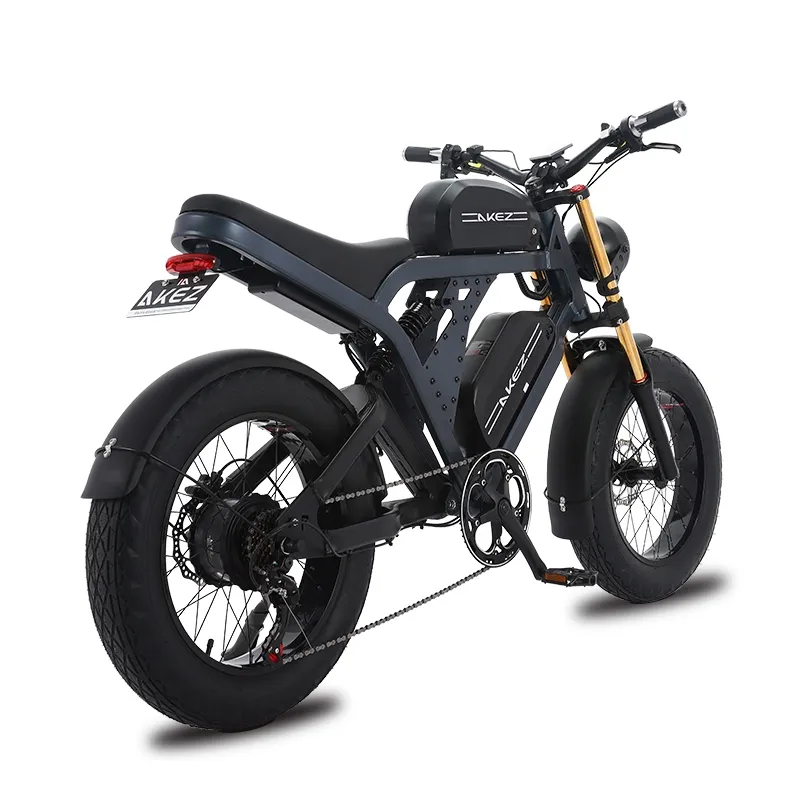 도매 1500W 전기 자전거 48V 강력한 모터 20 인치 지방 타이어 500W-20 인치 전기 먼지 자전거