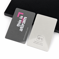 Carte IC sans contact haute sécurité 13,56 MHz EV1 EV2 EV3, carte RFID PVC personnalisée pour contrôle d'accès hôtelier, étanche