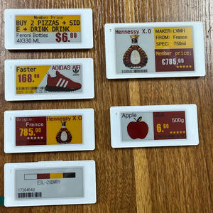 ป้ายราคาสินค้าอิเล็กทรอนิกส์ระบบดิจิทัลสำหรับร้านค้าและซูเปอร์มาร์เก็ต WIFI ระบบ ESL 2.4GHz - Product Image 1