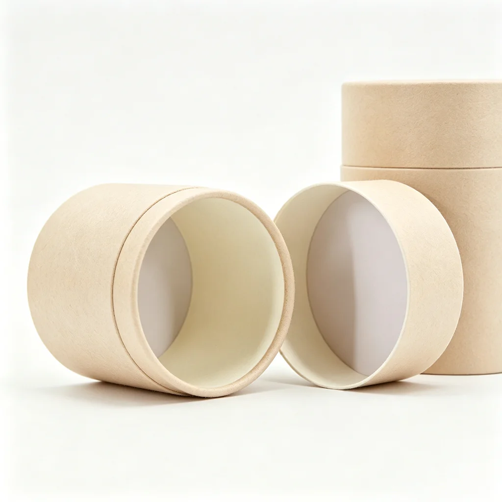 Packaging Paper Tube Renewable Biodegradable Customized Printing Cylindrical Custom Mailing Tubes Paper Cylinder