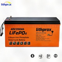 Batterie de scooter électrique 48V200AH de qualité A LFP, remplacement direct, faible autodécharge, pour fauteuil roulant d'hôpital, IP67